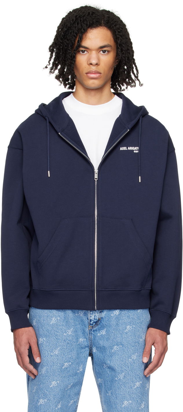 Huppari AXEL ARIGATO Field Hoodie Tummansininen | A2217003