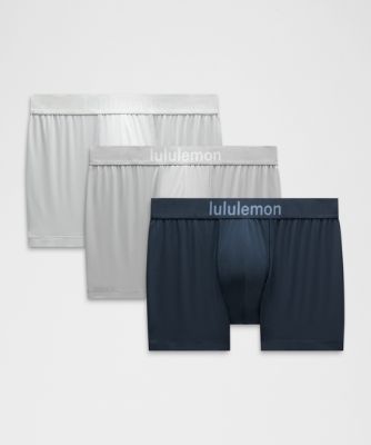 Nyrkkeilijät lululemon Soft Stretch Active Boxer Brief 3" 3 Pack Tummansininen | prod20000883, 4
