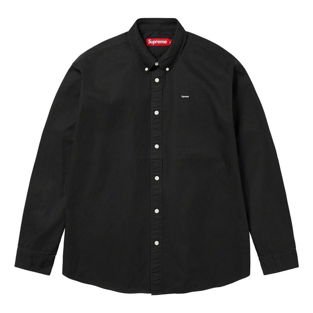 Paita Supreme Small Box Button-Down Shirt Musta | SUP-FW23-076, 0