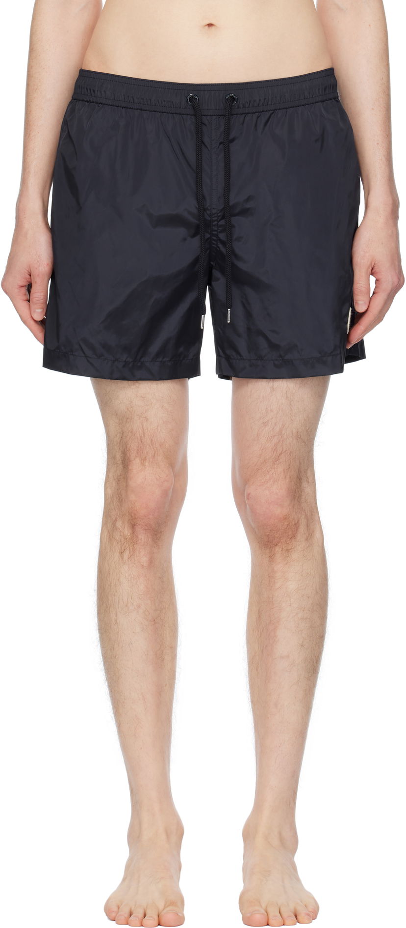 Uimapuvut Moncler Moncler Logo Patch Swim Shorts Musta | K10912C0000353326