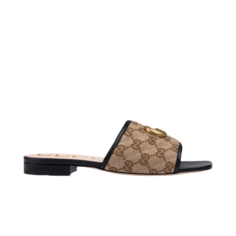 Tennarit ja kengät Gucci Double G Slide Sandal Beige | 619893 KQWM0 9765