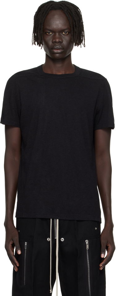 T-paita Rick Owens Rick Owens Concordians Short Level T-Shirt Musta | RU02E1265 JR, 0