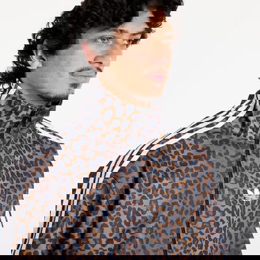 Verryttelypuku adidas Performance Firebird Loose Leo Track Jacket Ruskea | JV7578, 1