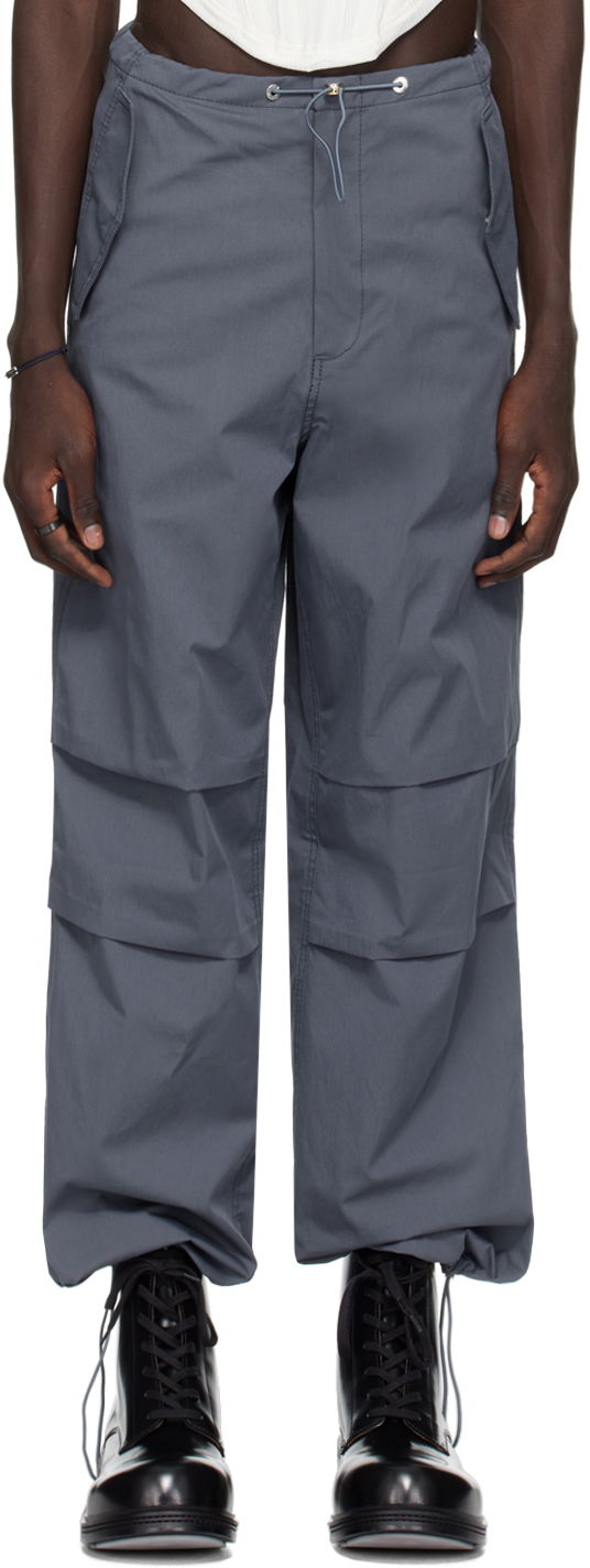 Cargo housut Dion Lee Toggle Trousers Sininen | C2100PS24