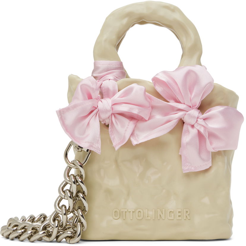 Käsilaukku Ottolinger Signature Ceramic Bag Beige | 2700124