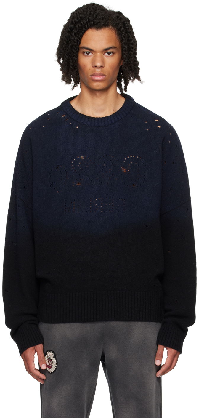 Villapaita 032C Laser Selfie Sweater Sininen | F24-URK-1512-050