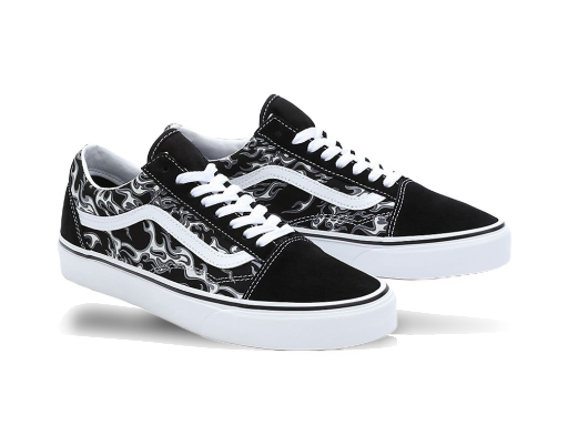 Tennarit ja kengät Vans Chaussures Flames Musta | VN0007NTBMX
