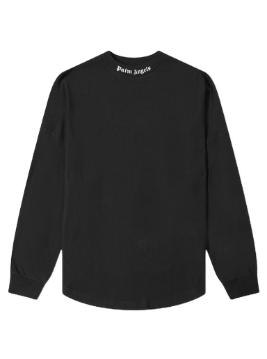 T-paita Palm Angels Logo Mock Neck Tee Musta | PMAB001C99JER0011001