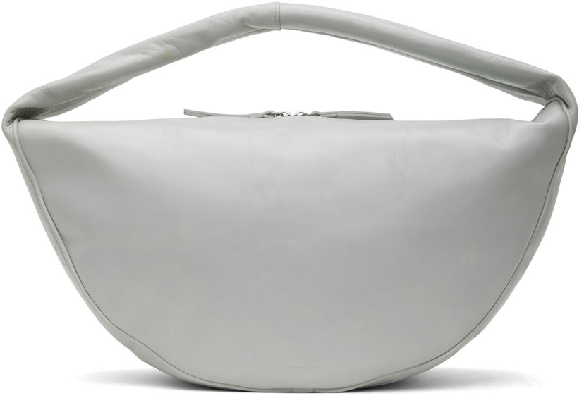 Käsilaukku BY FAR BY FAR Maxi Cush Shoulder Bag Harmaa | MWBSB022CL034WH025PL