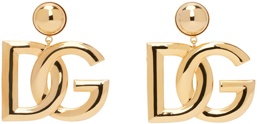 Korvakorut Dolce & Gabbana Gold 'DG' Earrings Metallinen | WEN6P3 W1111