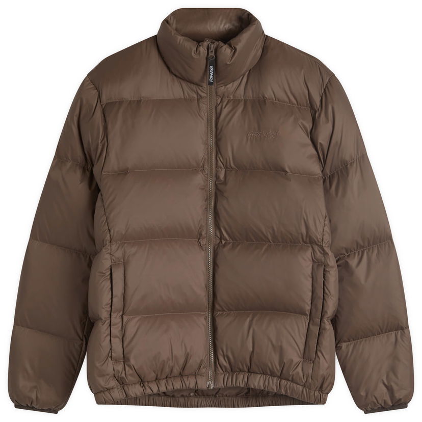 Puffer takki GRAMICCI Down Puffer Jacket Ruskea | G2FU-J013-BRWN