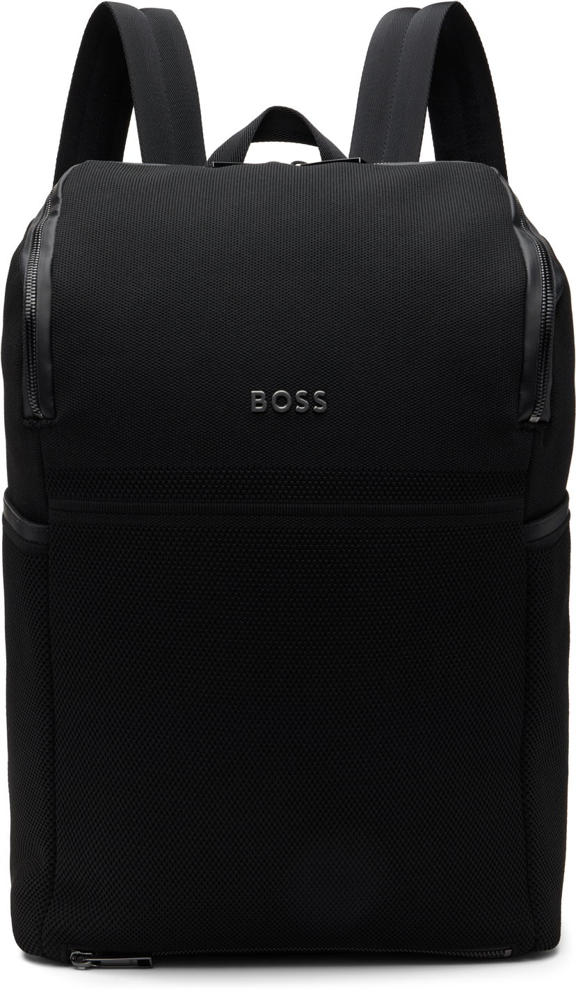 Reppu BOSS BOSS Logo Hardware Backpack Musta | 50548311