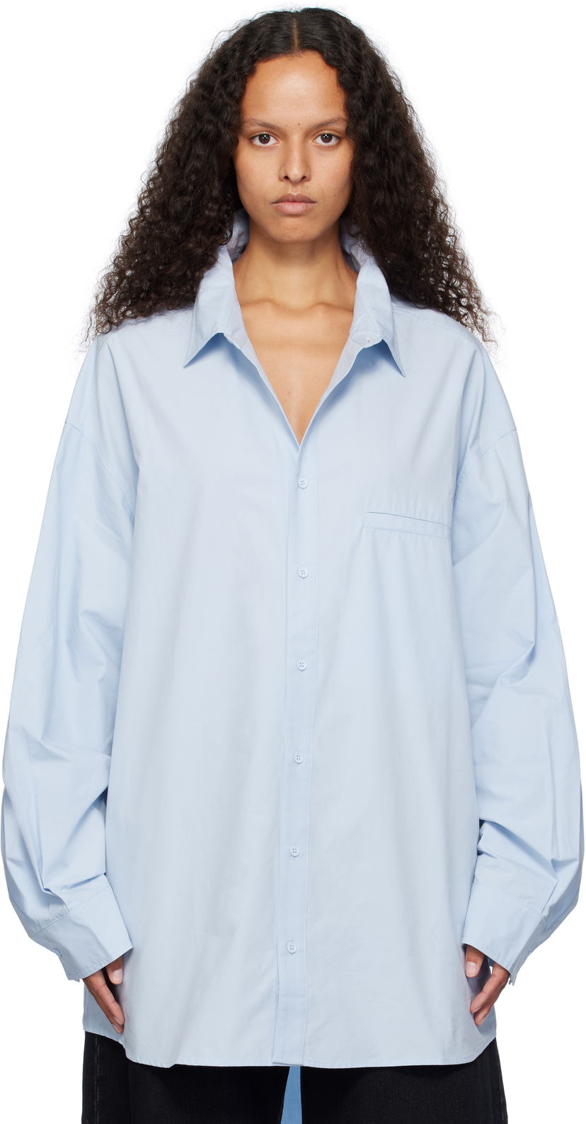 Paita Entire Studios Giant Shirt Sininen | ES2565BB