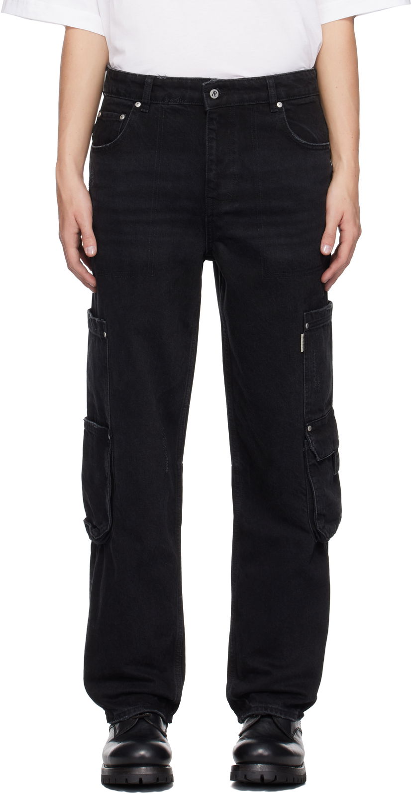 Jeans Represent Clo Workshop Jeans Musta | MLM6082