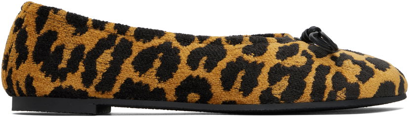 Tennarit ja kengät Stella McCartney Ryder Leopard Ballerina Flats Ruskea | 810518AFACV0