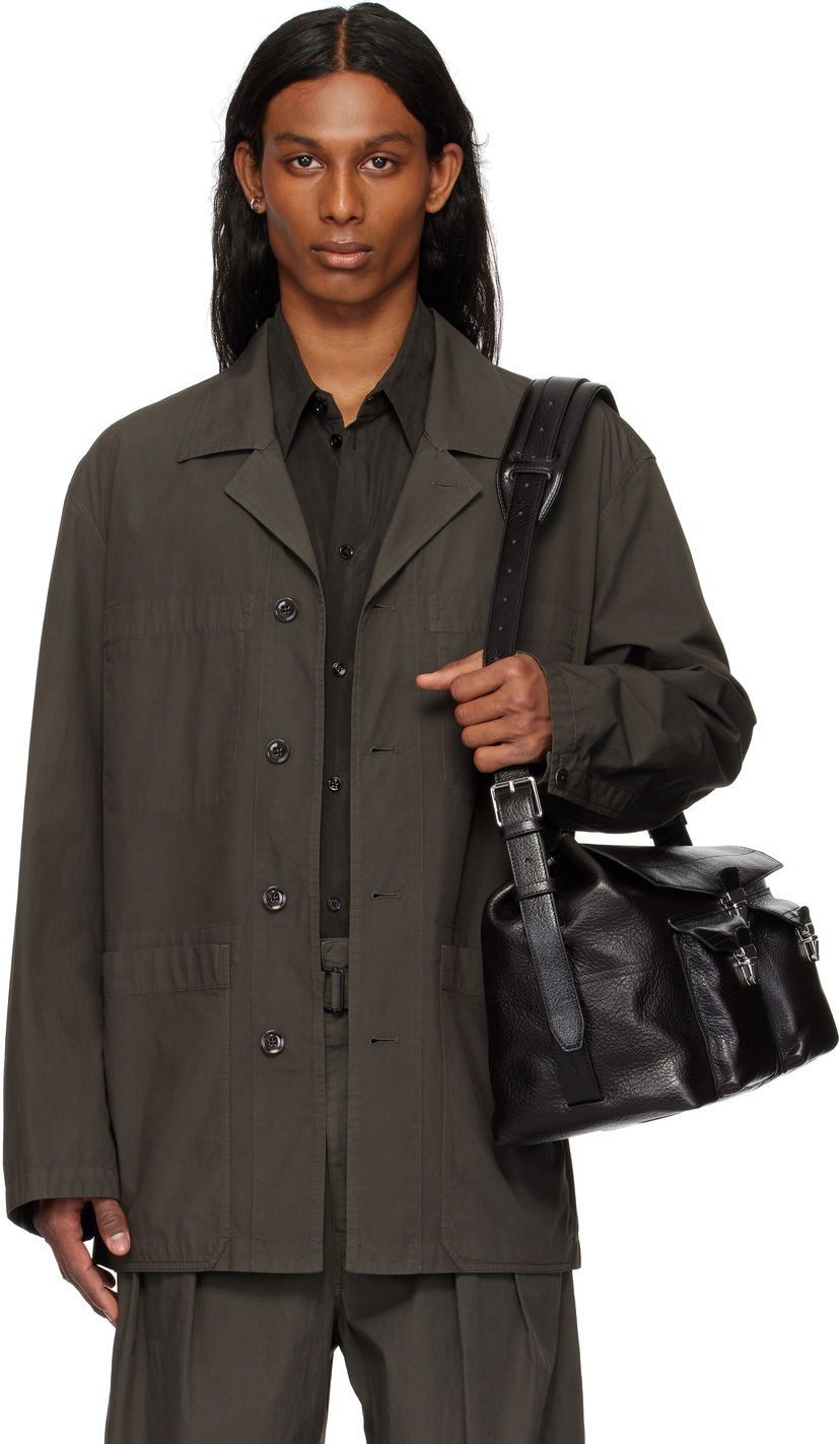 Käsilaukku LEMAIRE Lemaire Workwear Shirt Jacket Musta | OV1013 LF1356