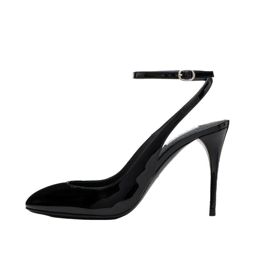 Tennarit ja kengät Alaïa Patent Calfskin Slingback Heels Musta | AA3E052CK168
