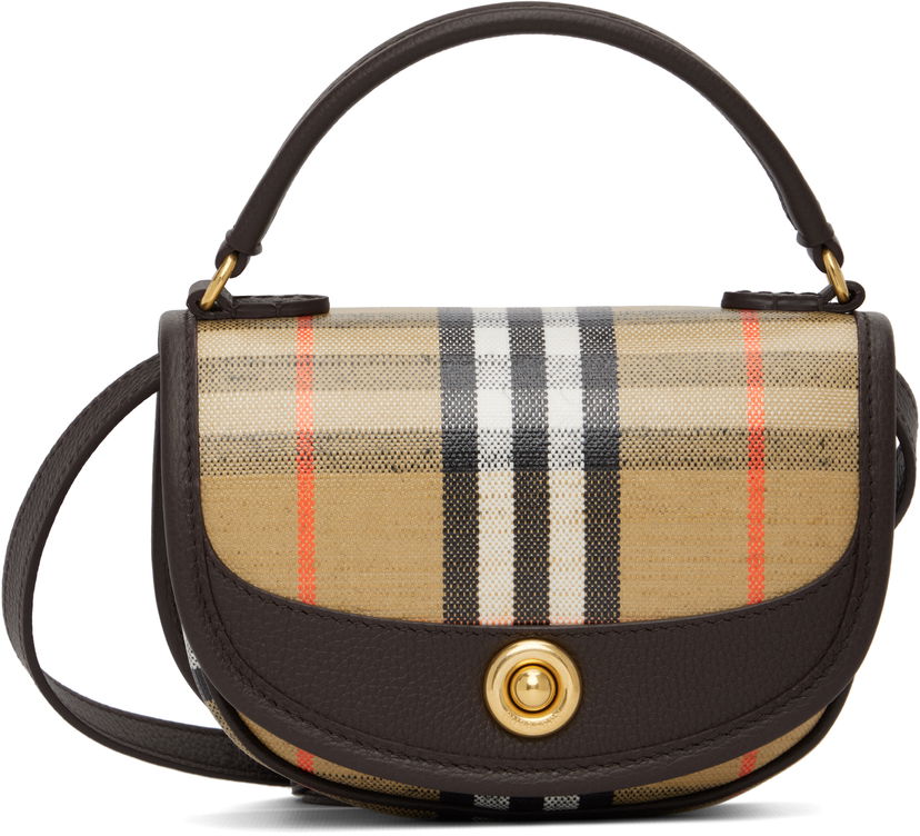 Käsilaukku Burberry Burberry Highlands Mini Bag Beige | 8112240