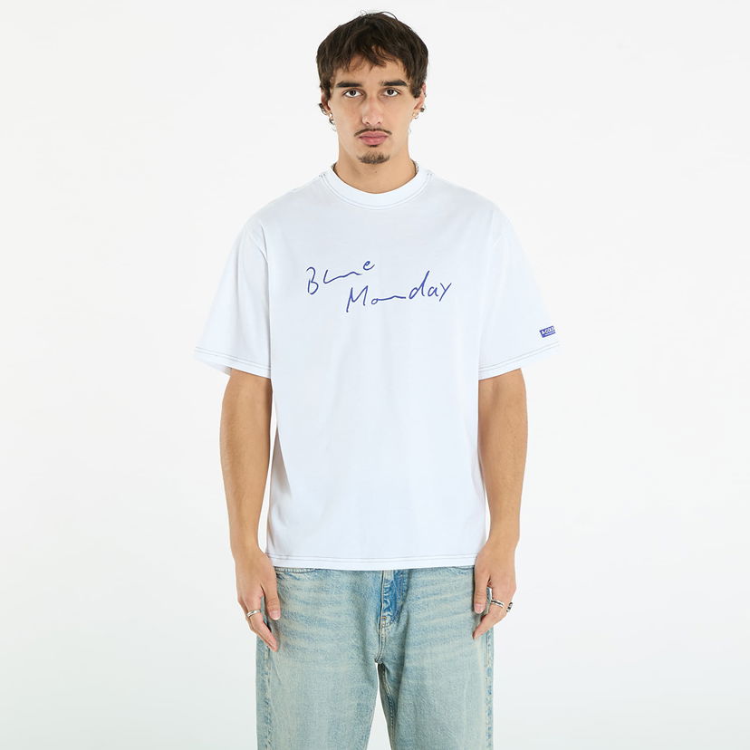 T-paita A-COLD-WALL* A-COLD-WALL* Blue Monday T-Shirt Valkoinen | ACWMTS232 White
