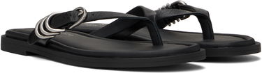 Kengänhoito rag & bone Rag & Bone Gia Leather Thong Sandals Musta | WFF25SF1003LE03, 3
