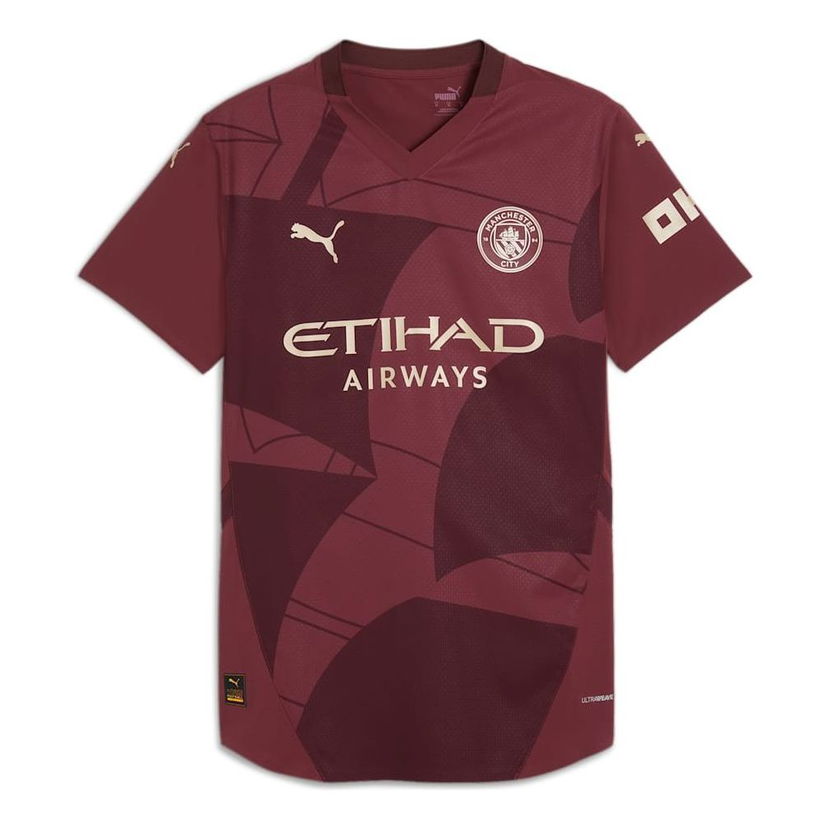 Paita Puma Manchester City 24/25 Third Football Jersey Punainen | 775096-03