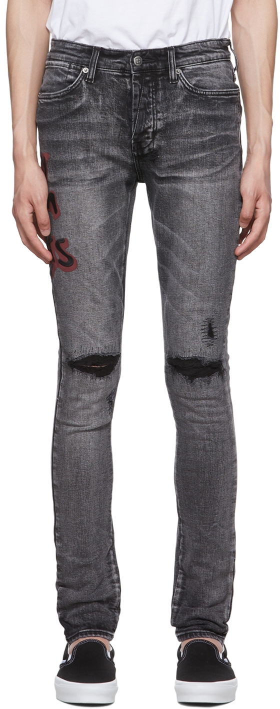 Jeans Ksubi Ksubi Van Winkle Spray Jeans Harmaa | MPF22DJ001