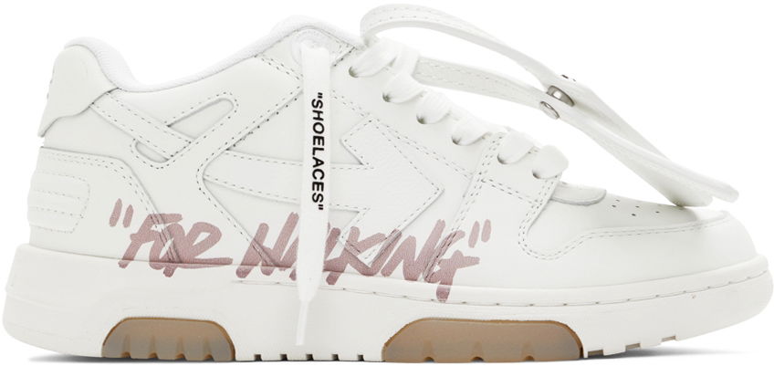 Tennarit ja kengät Off-White Out Of Office "For Walking" W Valkoinen | OWIA259S22LEA0050130, 0