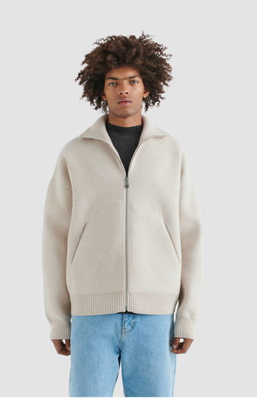 Villapaita AXEL ARIGATO Core Zip-Up Sweater Harmaa | A2143002, 8