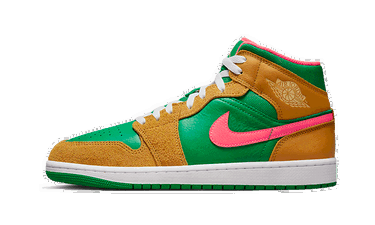 Tennarit ja kengät Jordan Air Jordan 1 Mid SE GS "Wheat Watermelon" Monivärinen | DX4365-700, 2
