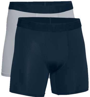 Nyrkkeilijät Under Armour Tech Mesh 6in 2-pack Boxers Monivärinen | 1363623-408, 0