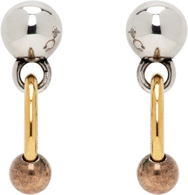 Korvakorut LEMAIRE Lemaire Rattle Drop Earrings Metallinen | JW0074 LO036, 0