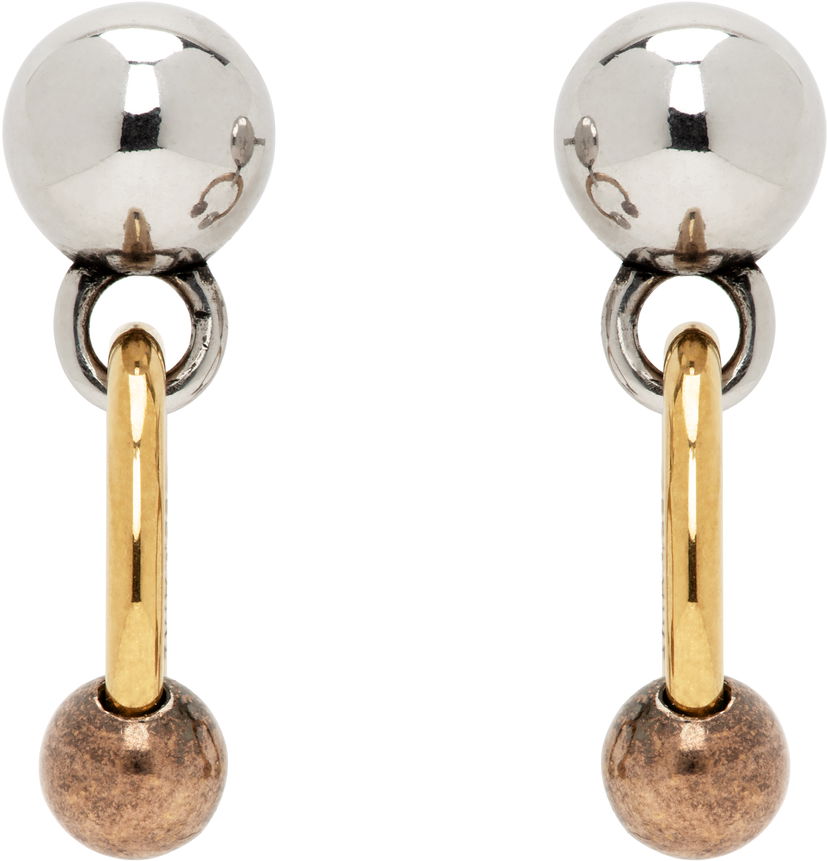 Korvakorut LEMAIRE Lemaire Rattle Drop Earrings Metallinen | JW0074 LO036