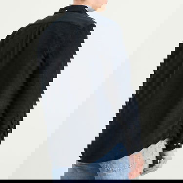 Paita Portuguese Flannel Lobo Button Down Corduroy Shirt Size Small Tummansininen | AW25051-NVY, 3