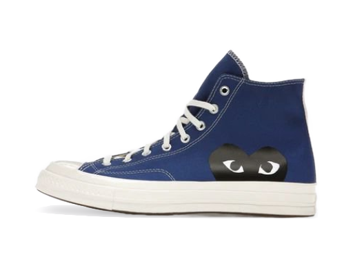 Tennarit ja kengät Converse Comme des Garçons PLAY x Chuck 70 High "Blue Quartz" Sininen | 171846C