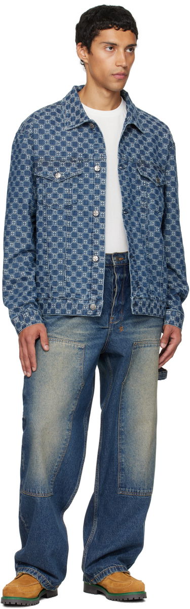 Jeans Ksubi Maxx Operator Rodeo Distressed Carpenter Loose Fit Jeans Sininen | MFA25DJ034, 3