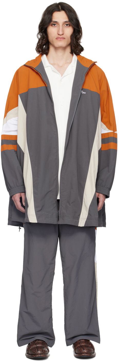 Tuulitakki Martine Rose Compressed Track Jacket Harmaa | MRSS24-127