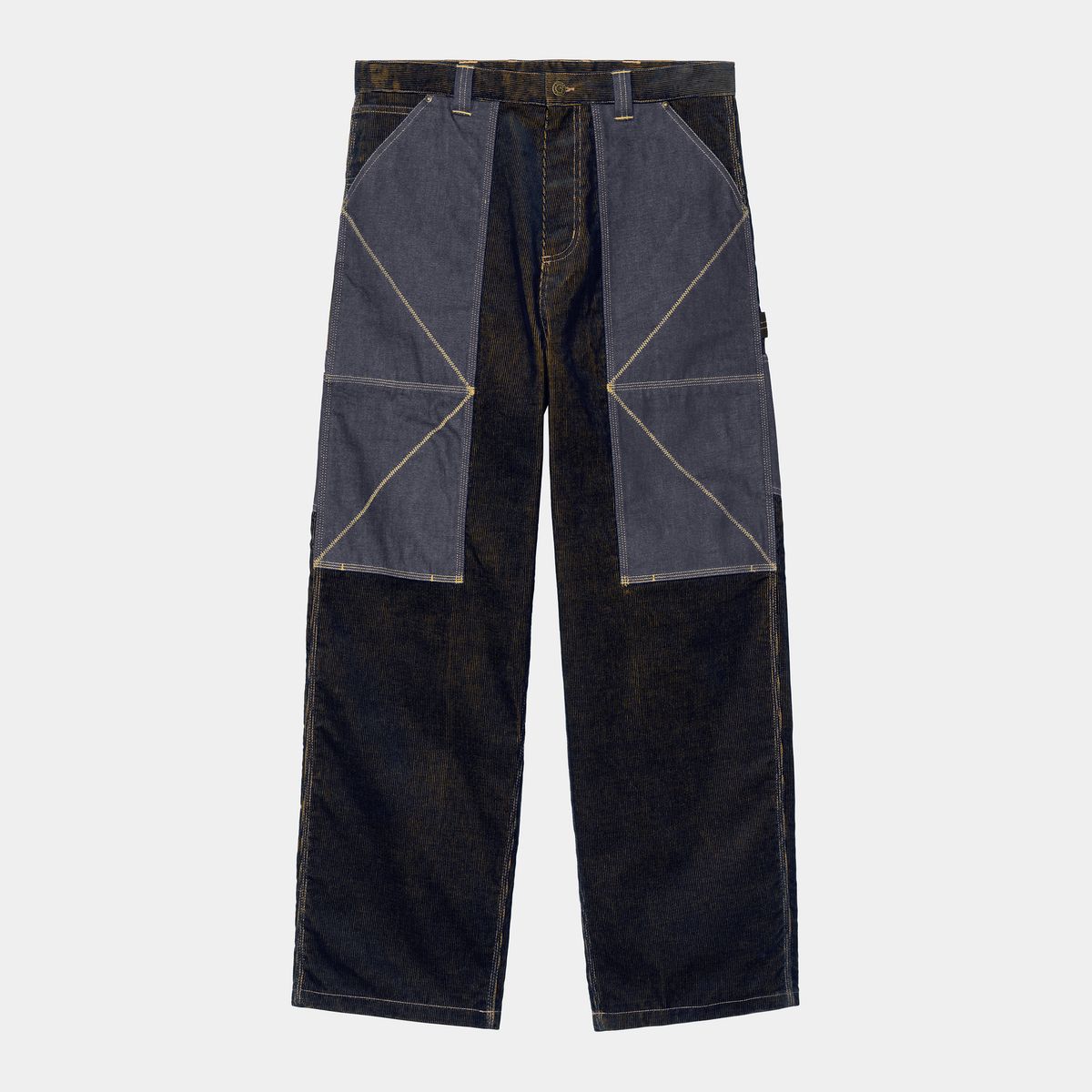 Housut Carhartt WIP Nicholas Daley OG Double Knee Pant Tummansininen | I034882_9, 1