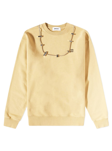 Huppari Ambush Stoppers Crew Sweat Beige | BMBA028S23FLE0016264