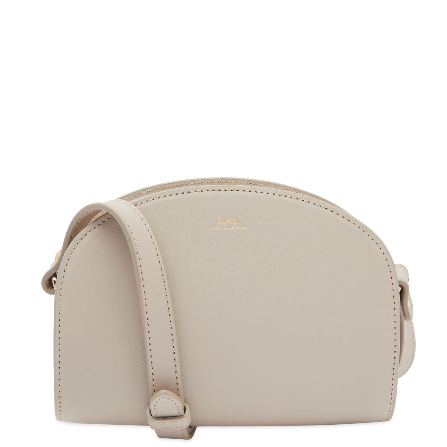 Olkalaukku A.P.C. Demi-Lune Mini Bag Harmaa | PXAWV-F61392-LAL, 0
