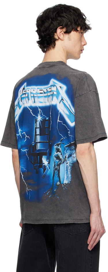 T-paita Represent Clo Represent x Metallica 'Ride The Lightning' Graphic Tee Harmaa | MLM4356, 2