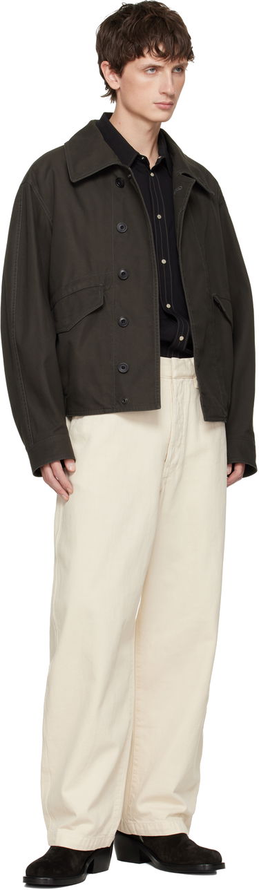 Takki LEMAIRE LEMAIRE Boxy Blouson Jacket Ruskea | OW1169 LF1452, 3