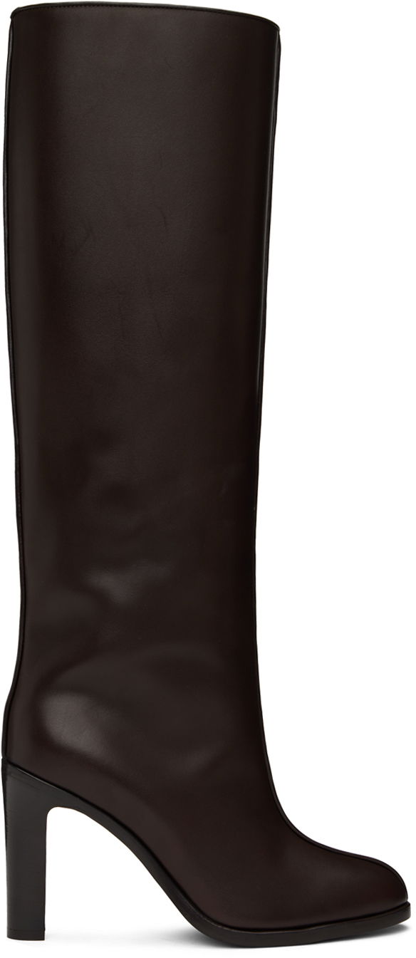 Vaatteet The Row The Row Wide Shaft Boots Ruskea | F1150-L52
