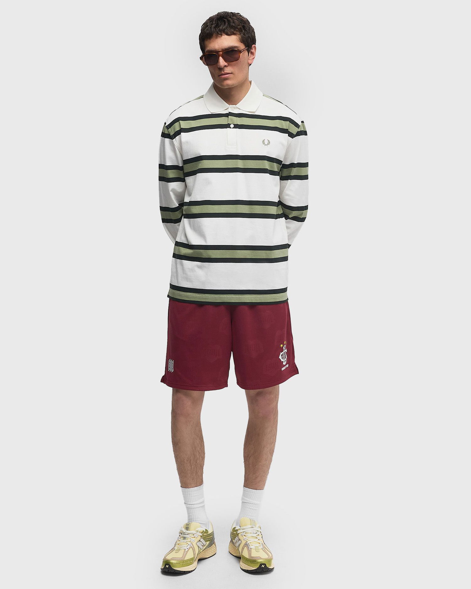 Shortsit Carhartt WIP Hartt's Football Shorts Burgundia | I034623-2UG.XX, 1