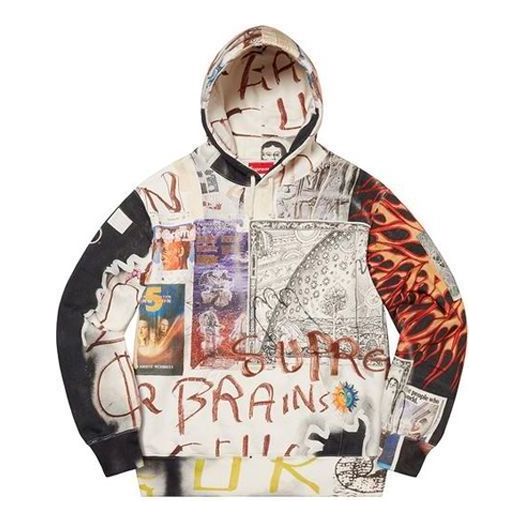 Huppari Supreme Spells Print Hoodie Valkoinen | SUP-FW20-201, 0
