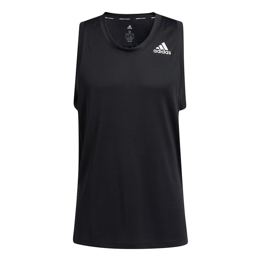 Tankkitoppi adidas Originals HRDY 3S Breathable Training Vest Musta | GP7661, 0