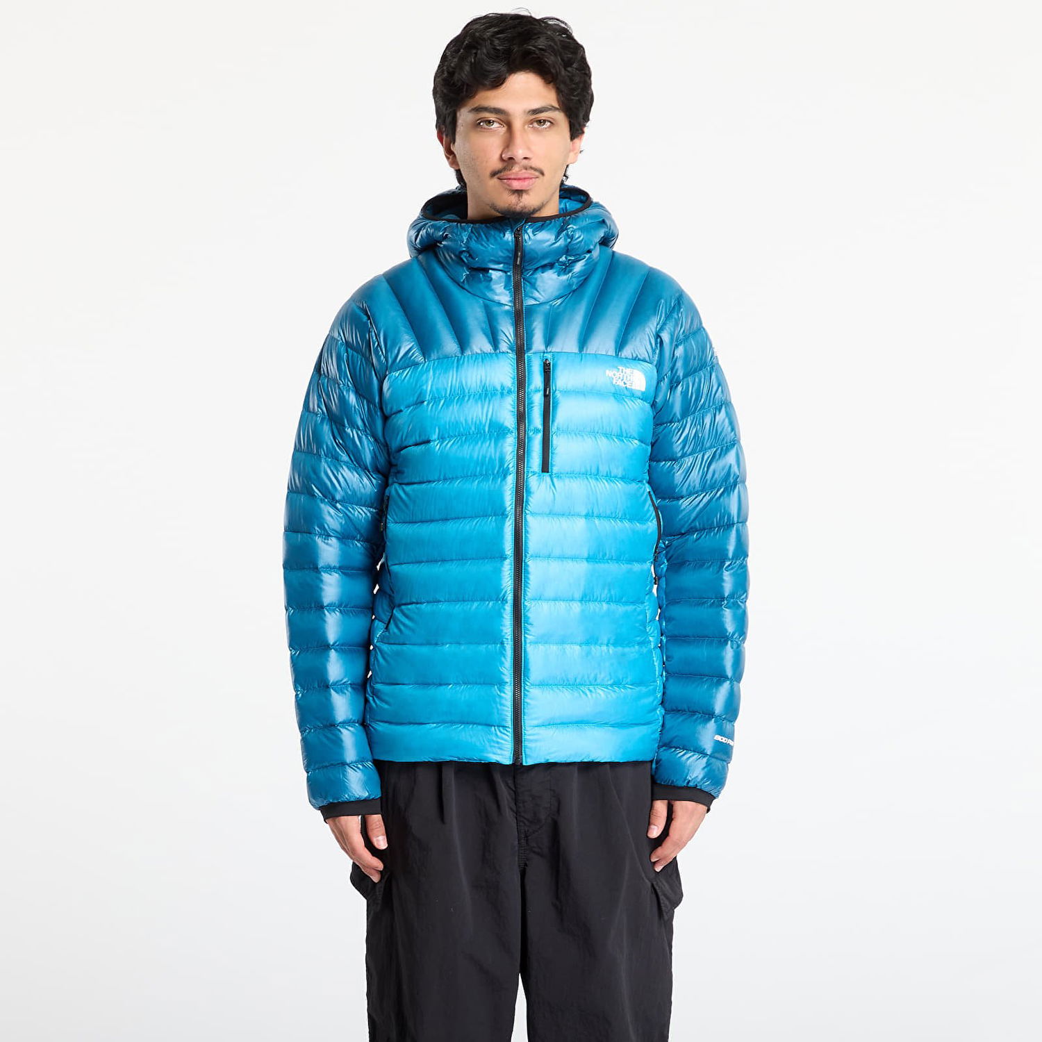 Puffer takki The North Face Summit Breithorn Hooded Down Jacket Sininen | NF0A87ZMD3P1, 0
