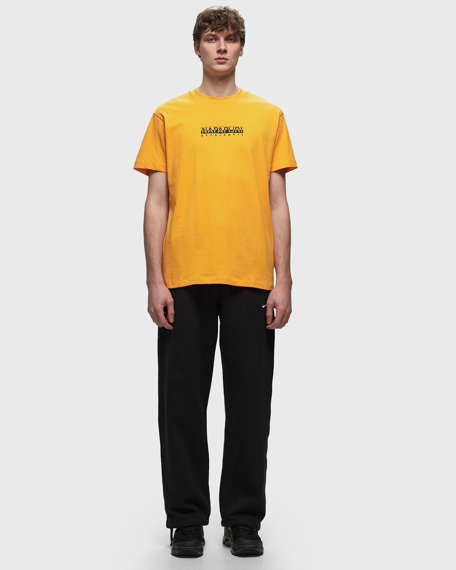 T-paita Napapijri S-BOX S/S 4 TEE Keltainen | NP0A4H8SY1J1, 1