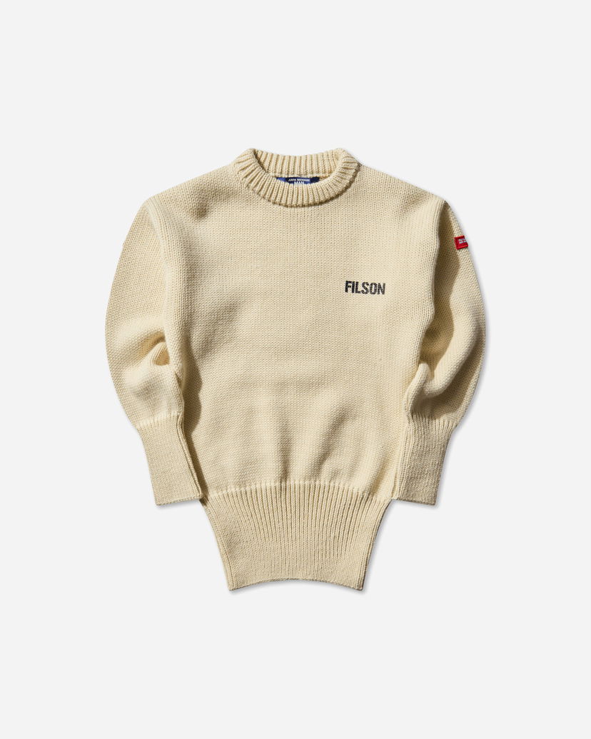 Villapaita Junya Watanabe Junya Watanabe Man Submariner Sweater Beige | WP-N001-W25 1