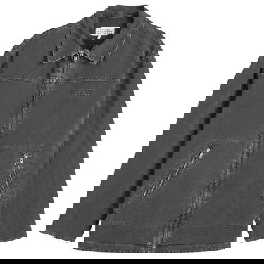 Takki Maison Margiela Heavy Weight Washed Chore Jacket, Size Small Harmaa | SH0AM0041-M35249-900, 1