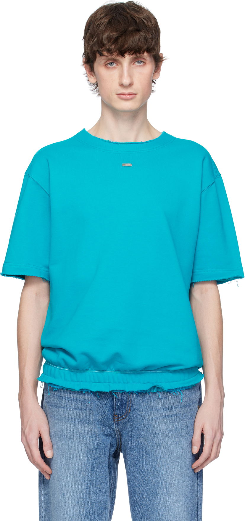 T-paita ADER ERROR ADER error Half Sleeve T-Shirt Turkoosi | BO01SSSW0201TQ